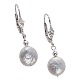 This beautiful earring set is a match to the Parable fo the Pearl necklaces. Purchase alone or as a set. 