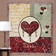 Show how much you love each other through different languages on our beautifully Embroidered Heart Felt Tapestry Throw Blanket. Say I love you in English, Spanish, French and Italian and enjoy this Personalized Blanket with your sweetheart. This Embroidered Love Throw Blanket makes a great gift for Weddings, Sweetest Day, Valentines Day or any special occasion. 